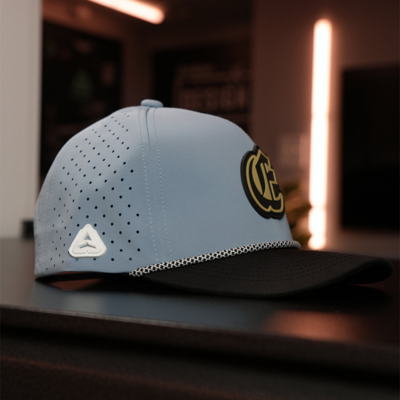 Blue Haze Vented Snapback