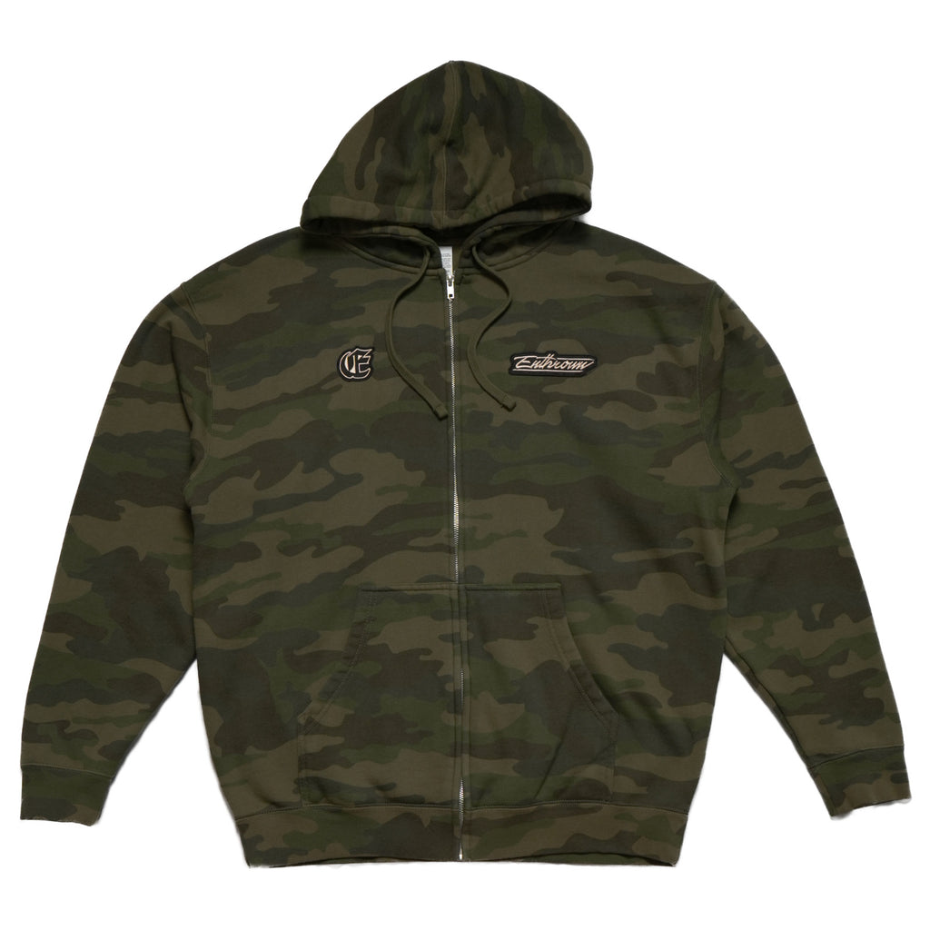 Camo Zip Hoodie