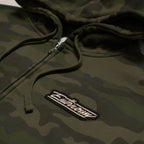 Camo Zip Hoodie