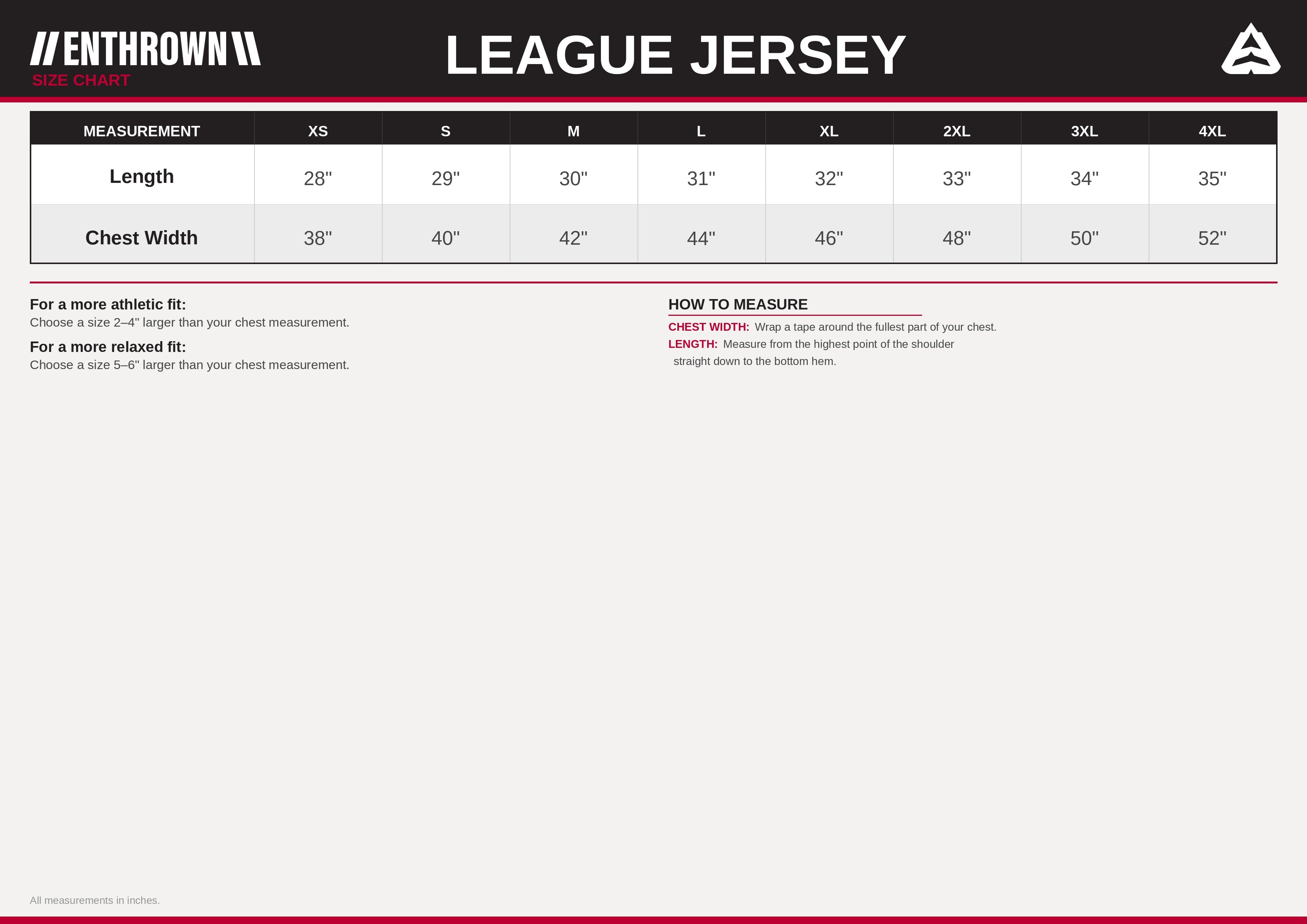League Jersey