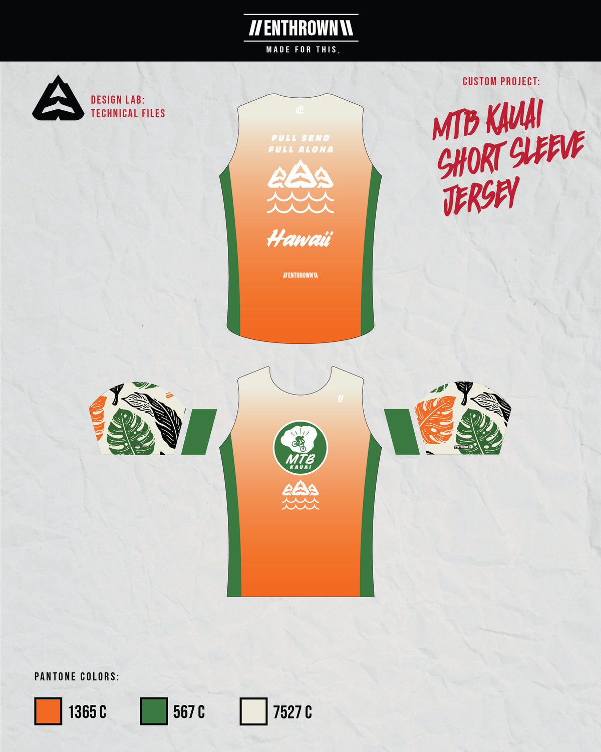 MTB Kauai Short Sleeve Jersey