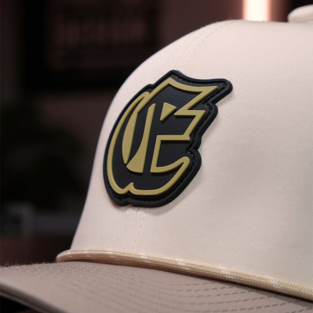 Mocha White Vented Snapback