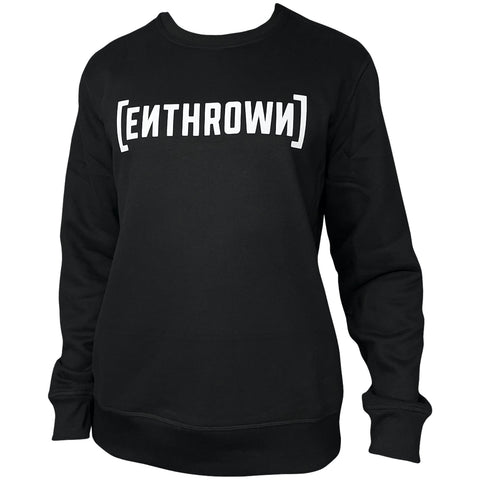 Crewneck Sweatshirt [Black / White]
